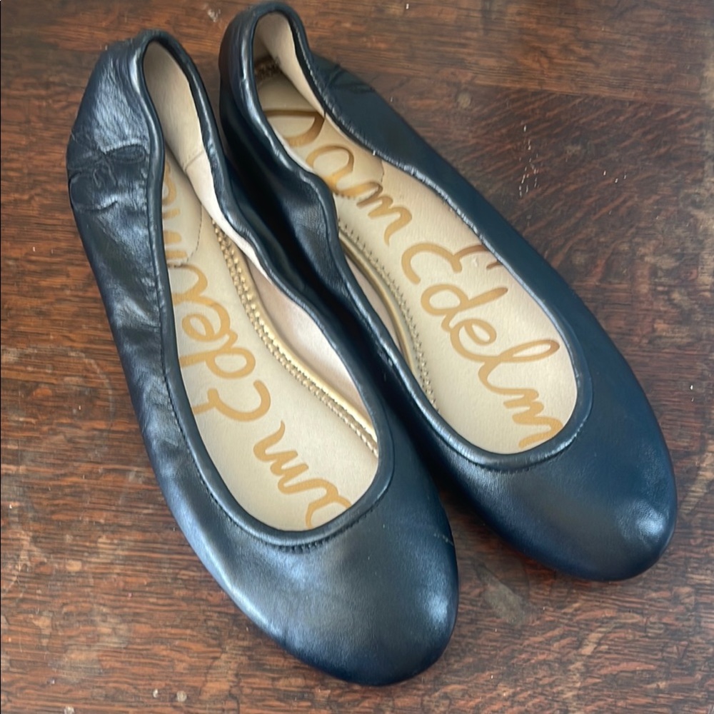Sam Edelman Black Flats